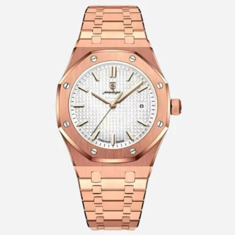 Oceanus Ice Men’s Watch – 40mm Rose Gold Stainless Steel – Brand New